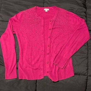 Rhinestone’d Cardigan